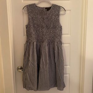 French Connection Tatus Smocked Mini Dress
